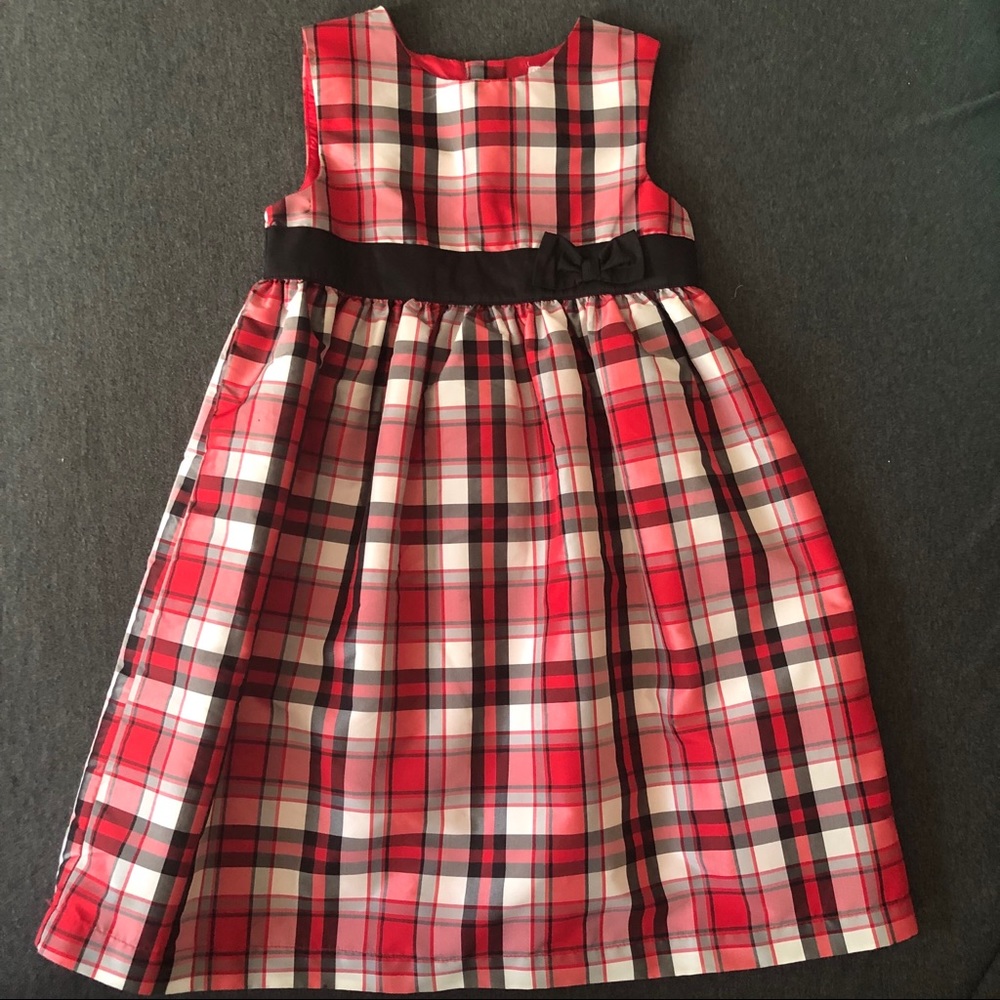 Carter’s red plaid holiday dress